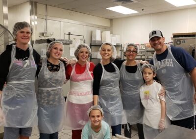 6/18 – Volunteer at Men’s Shelter