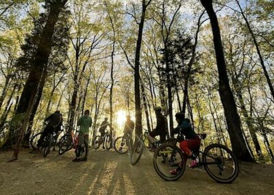 11/11 – Mountain Biking at Lake Crabtree